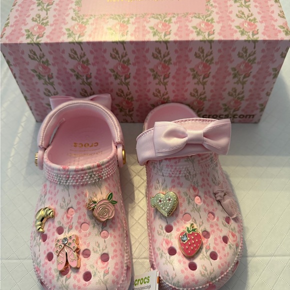 CROCS Other - Crocs Love Shack Fancy kids